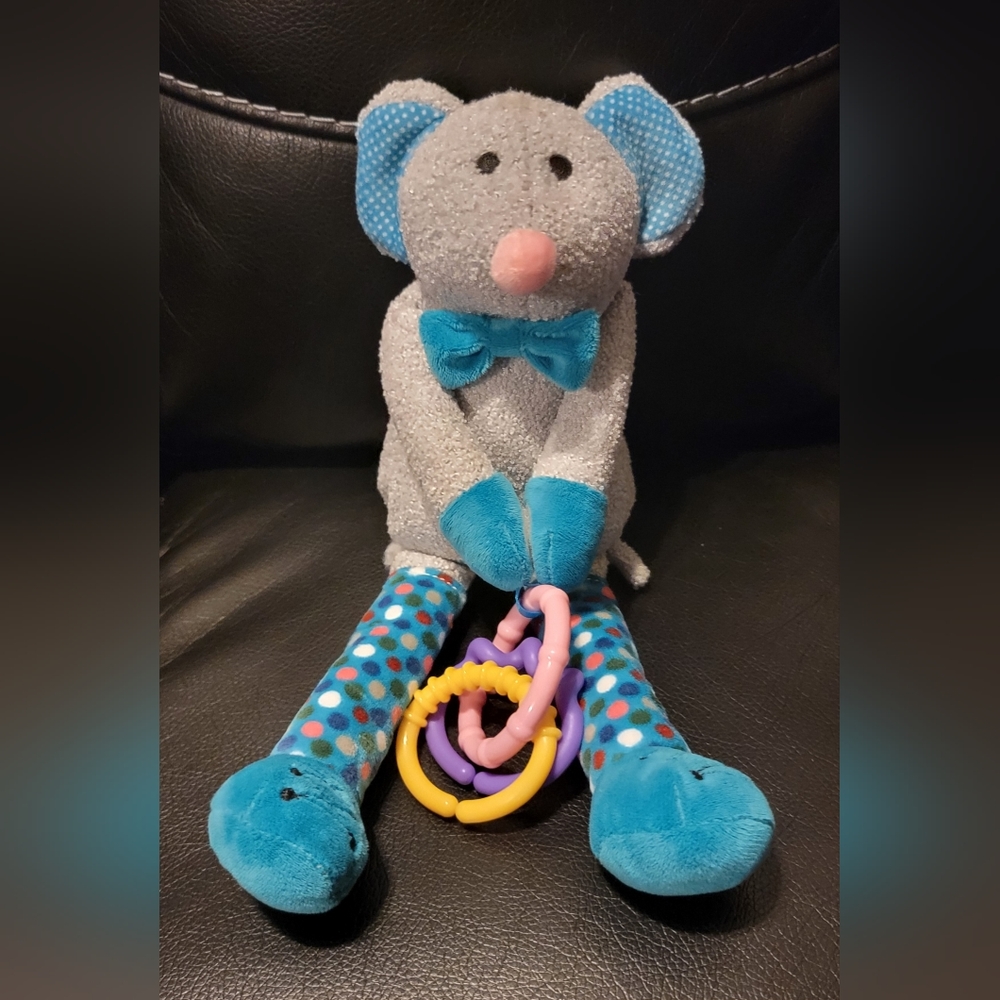 Scentsy Buddy Sidekick Murphy Mouse Scented Stuffed Animal Crinkle Baby Toy 12 "